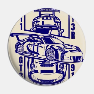 911 GT3 R Pin