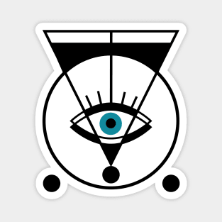 Geometric Eye | Abstrac Design Magnet