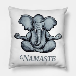 Namaste Elephant Yoga Pillow