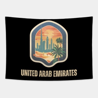 United Arab Emirates Tapestry