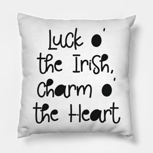 Luck o' the Irish, Charm o' the Heart Pillow