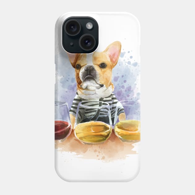 French bulldog Phone Case by Dilectum