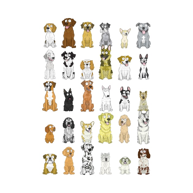 Dog Breeds by Giddings Gifts