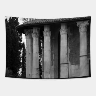 Temple of Vesta Rome Italy Tapestry