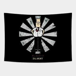 Dilbert Retro Japanese Tapestry