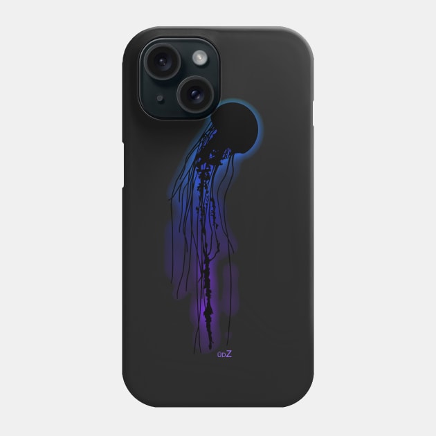 Jellyfish glow Phone Case by udezigns