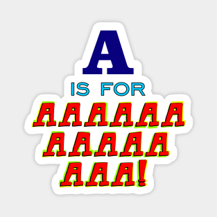 A is for Magnet