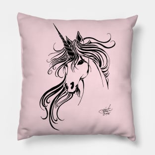 Tribal Unicorn Pillow