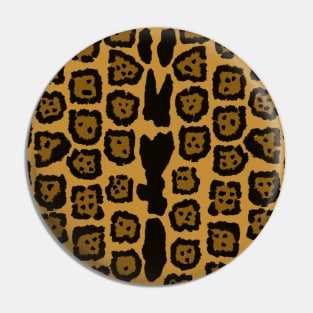 Jaguar Pattern in Natural Color Pin