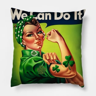 St. Paddy's Power: 'We Can Do It!' Rosie Goes Irish Pillow