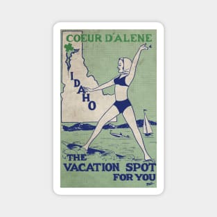 Coeur D'Alene, Idaho Magnet