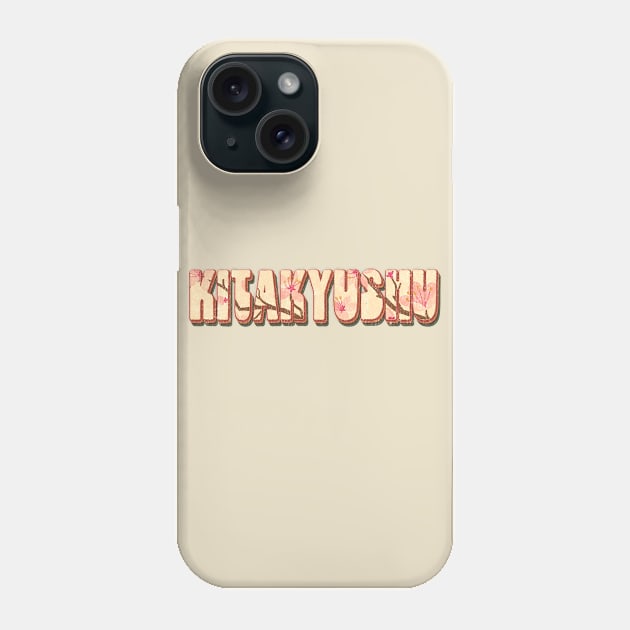 Kitakyushu Japan retro Vintage Phone Case by Happy as I travel