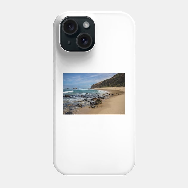 Fingal Beach, Cape Schanck, Mornington Peninsula, Victoria, Australia. Phone Case by VickiWalsh