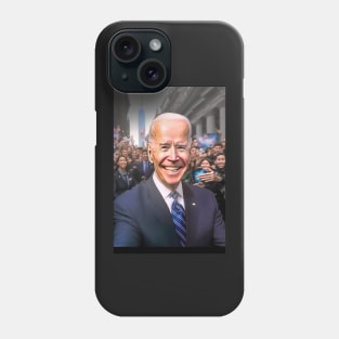 Selfie photo taken by Joe Biden Phone Case