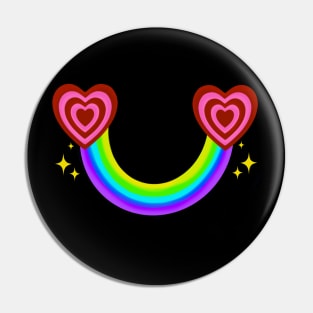 Rainbow Love Pin