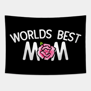 Worlds best mom Tapestry