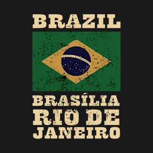 Flag of Brazil T-Shirt