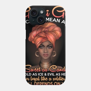 Gemini Birthday Queens Are Born in May 21 - June 21 Phone Case