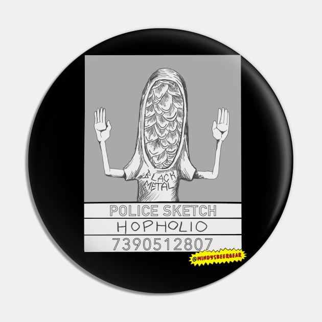 Hopholio Pin by Mindy’s Beer Gear