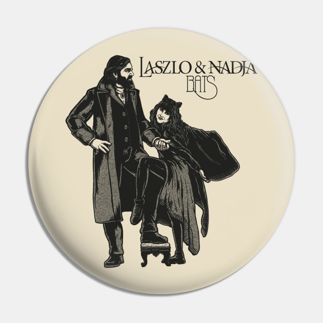 LASZLO AND NADJA PENCIL BATS BLACK WHITE Pin by LALABATIK