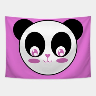 Kawaii Cute Panda Pattern Tapestry