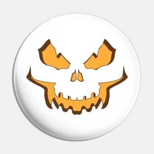 jack o lantern face Pin