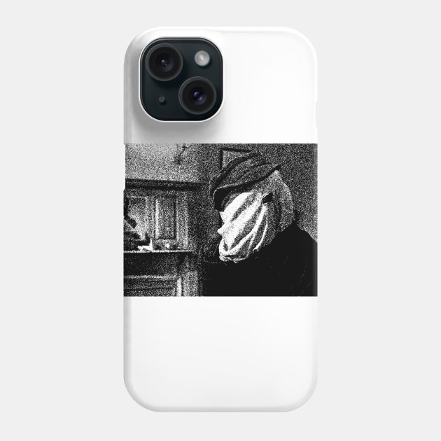 David Lynch Elephant man positive Phone Case by fm_artz