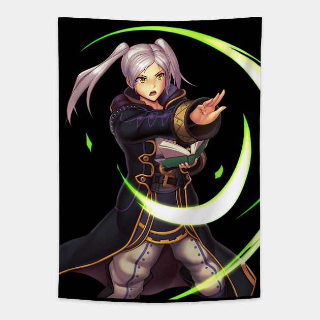 Robin (female) Tapestry by hybridmink