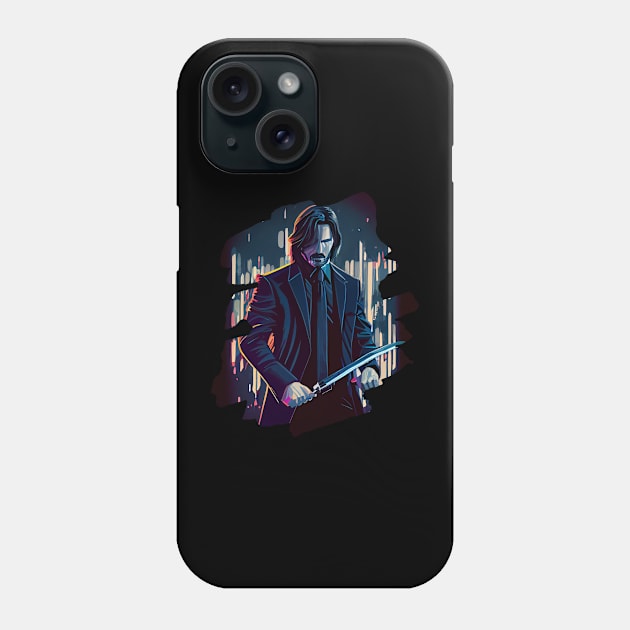 John Wick Phone Case by Pixy Official