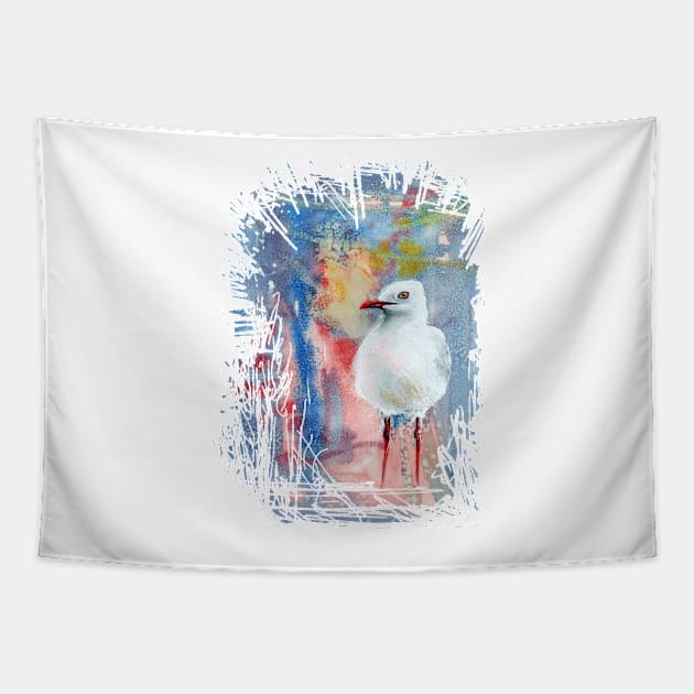 Gull Tapestry by Lefrog