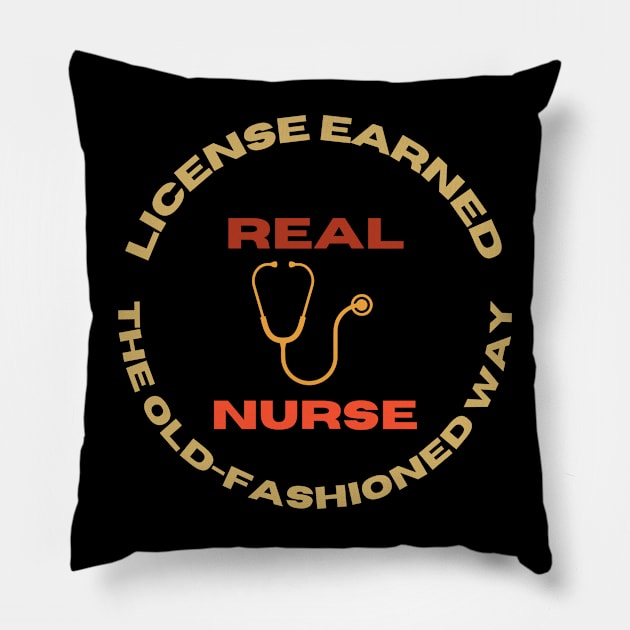 Real Nurse: Old-Fashioned Pillow by Joy Sante