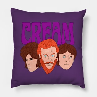 Purple cream Pillow