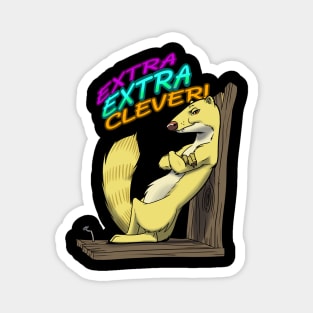 Gef the Extra Clever Mongoose Magnet