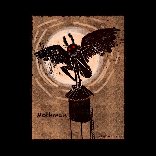 Mothman by Holly_Pierson_Art