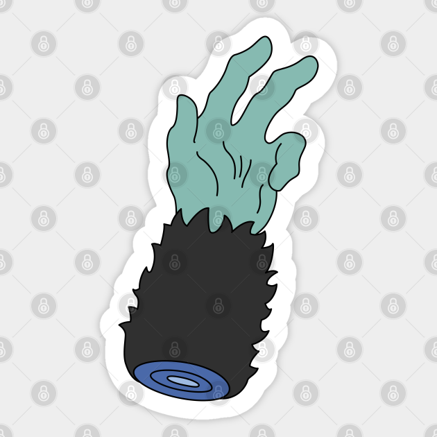 Monkey's paw Hand - Sticker | TeePublic AU
