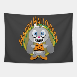 Halloween Rabit Tapestry