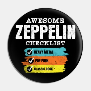 Awesome zepp checklist Pin