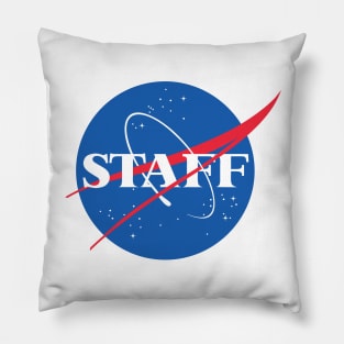 NASA Staff Logo Pillow