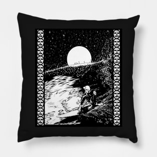 Full Moon, High Tide, Nuff Said Pillow