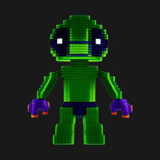 Funny roblox alien design T-Shirt