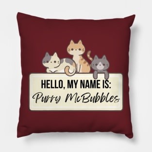 Hello, My Name Is Pillow