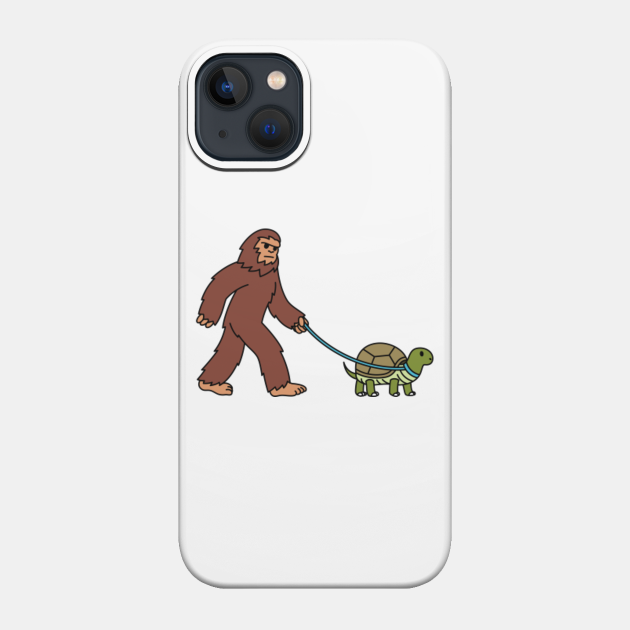 Bigfoot Walking Tortoise - Tortoise - Phone Case
