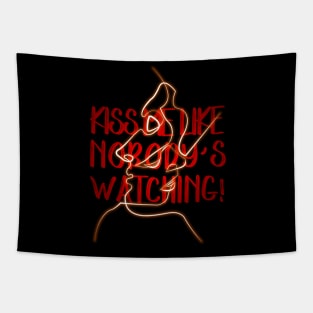 KISS ME Tapestry