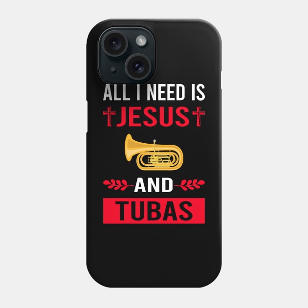 I Need Jesus And Tuba Phone Case by Good Day