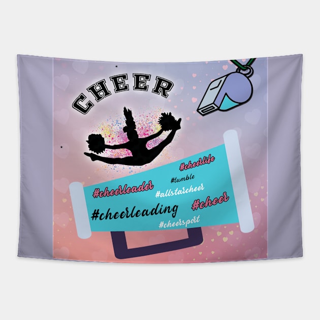 Cheer Whistle Tapestry by laurie3