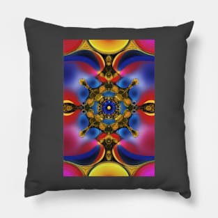 symmetrical abstract design Pillow