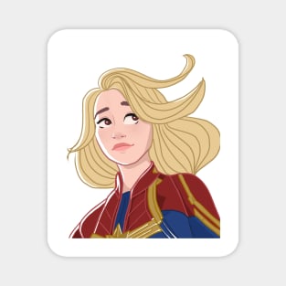 Captain Brie Danvers Magnet