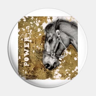 horse power Pin