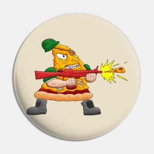 Private Pizza Food Fighters Pin