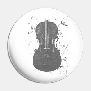 Grunge cello Pin